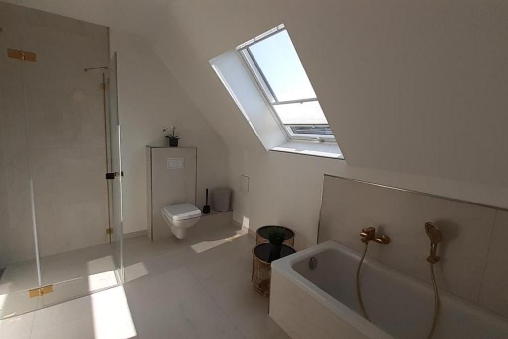 FH Magnolia fuer 12 Pers. mit Terrasse + Dachterasse Villa Born Eksteriør billede